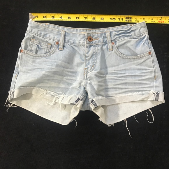 Forever 21 Jean Shorts sz 24 - Picture 5 of 9